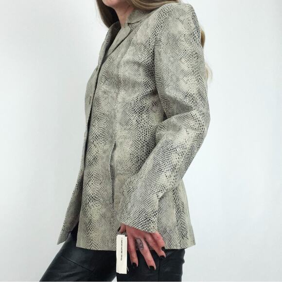 Vintage Deadstock Genuine Leather Snakeskin Jacket - Picture 5 of 13